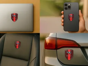 Bentley Auto Silikonabzeichen Design Max Stilvoll Pro Haltbar